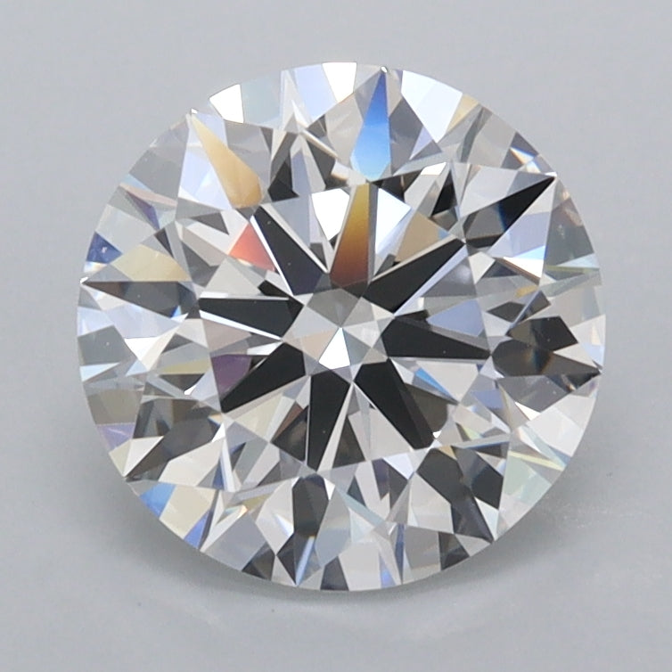 1.95 Carat Round Shaped, Ideal Cut, D Color, FL Clarity, IGI Certified Lab Grown Diamond