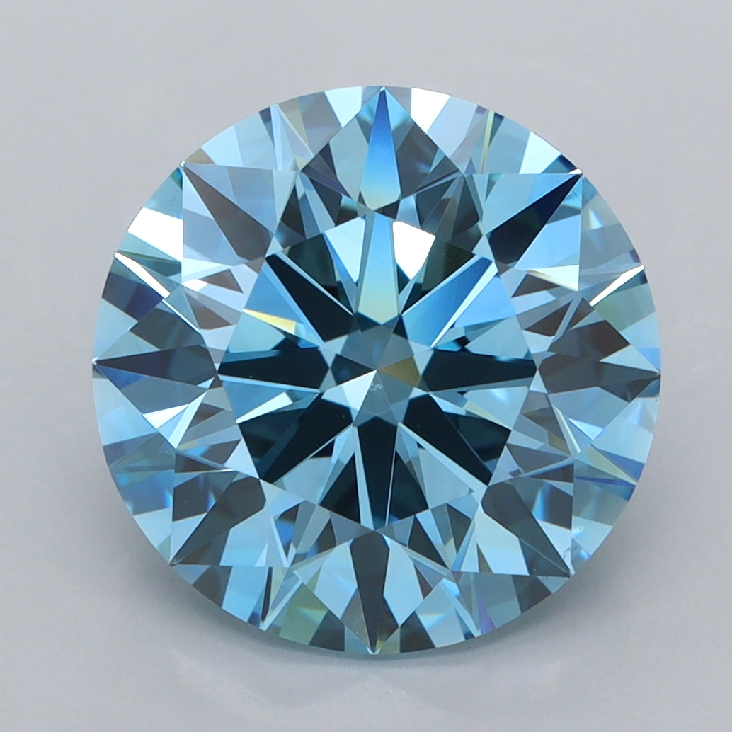 4.71 Carat Round Shaped, Ideal Cut, IF Clarity, IGI Certified Lab Grown Diamond