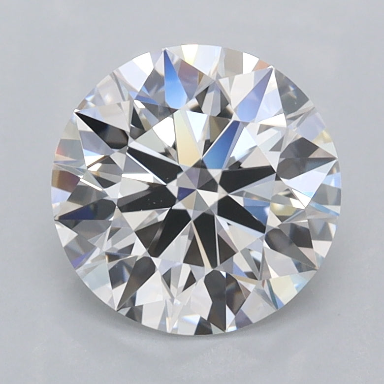 1.88 Carat Round Shaped, Ideal Cut, D Color, FL Clarity, IGI Certified Lab Grown Diamond
