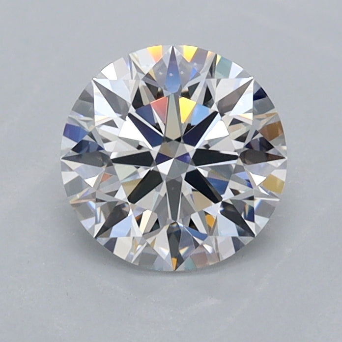 0.93 Carat Round Shaped, Ideal Cut, D Color, FL Clarity, IGI Certified Lab Grown Diamond