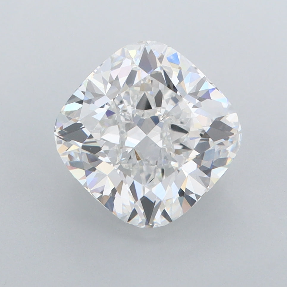 2.74 Carat Cushion Shaped, Ideal Cut, D Color, FL Clarity, IGI Certified Lab Grown Diamond