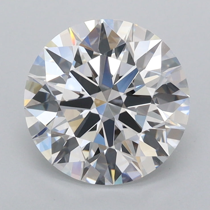 1.79 Carat Round Shaped, Ideal Cut, D Color, FL Clarity, IGI Certified Lab Grown Diamond