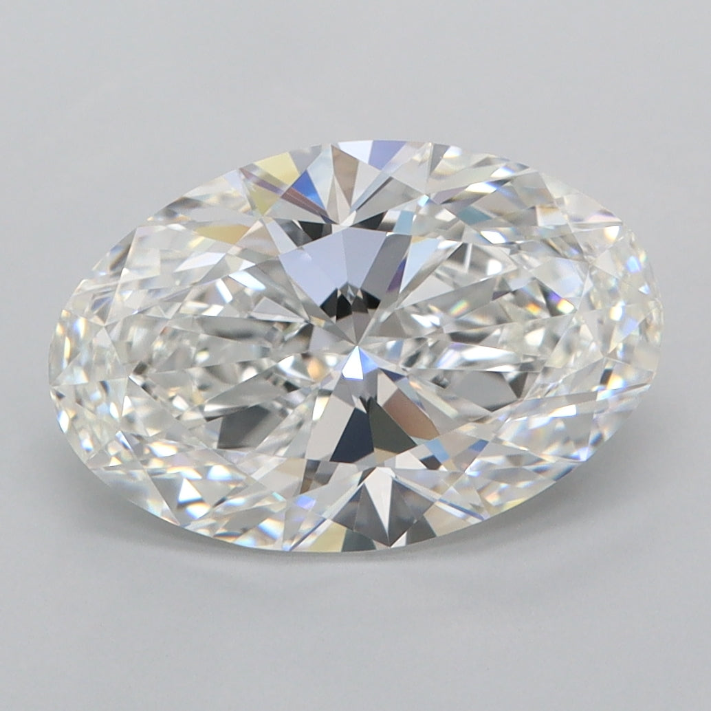 3.01 Carat Oval Shaped, Ideal Cut, E Color, FL Clarity, IGI Certified Lab Grown Diamond