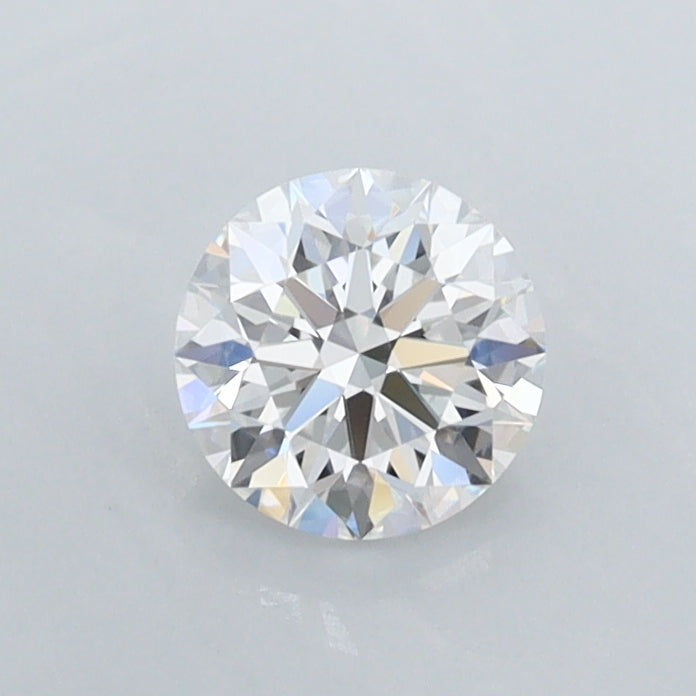0.52 Carat Round Shaped, Ideal Cut, D Color, FL Clarity, IGI Certified Lab Grown Diamond