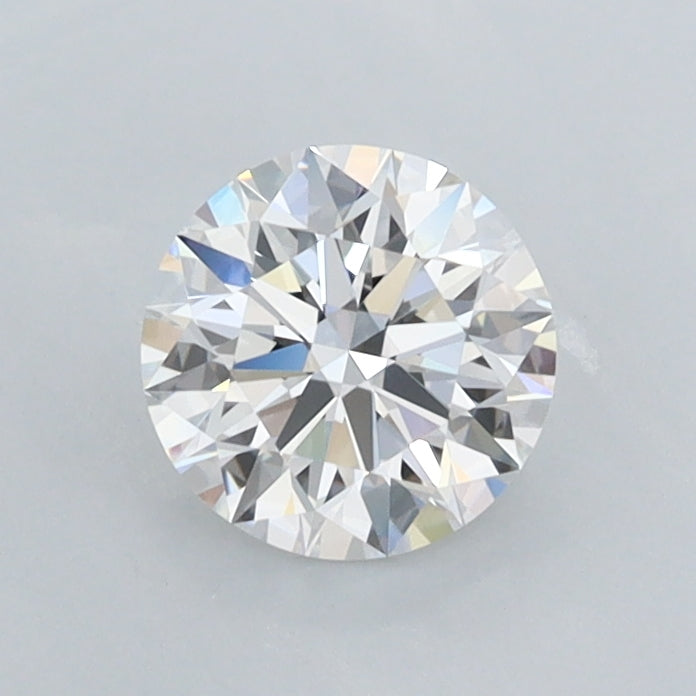 0.72 Carat Round Shaped, Ideal Cut, D Color, FL Clarity, IGI Certified Lab Grown Diamond