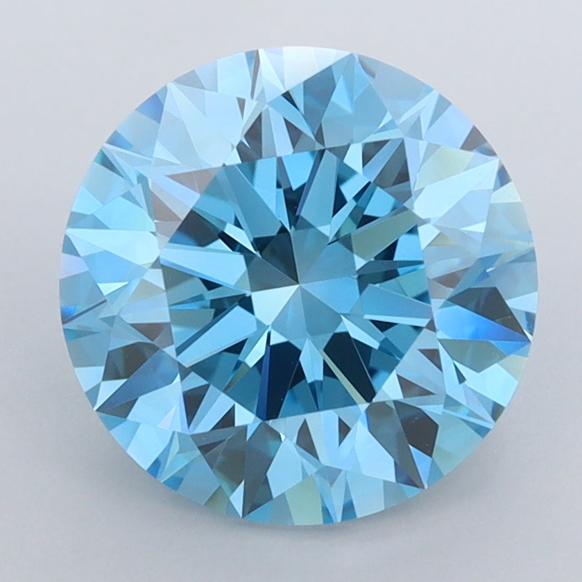 3.24 Carat Round Shaped, Ideal Cut, VVS1 Clarity, IGI Certified Lab Grown Diamond