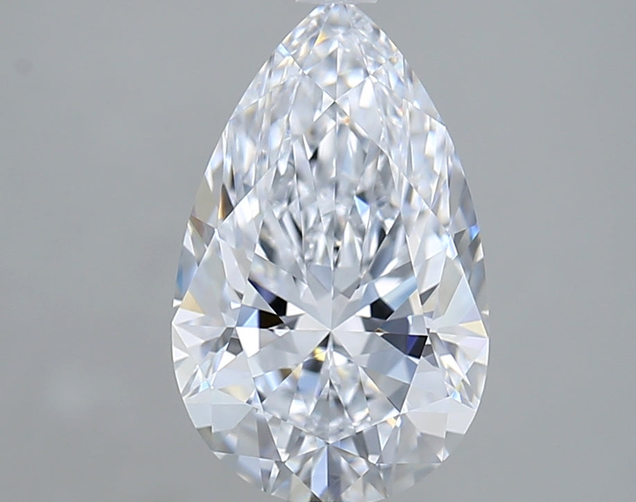 2.54 Carat Pear Shaped, Excellent Cut, E Color, VVS2 Clarity, GIA Certified Lab Grown Diamond