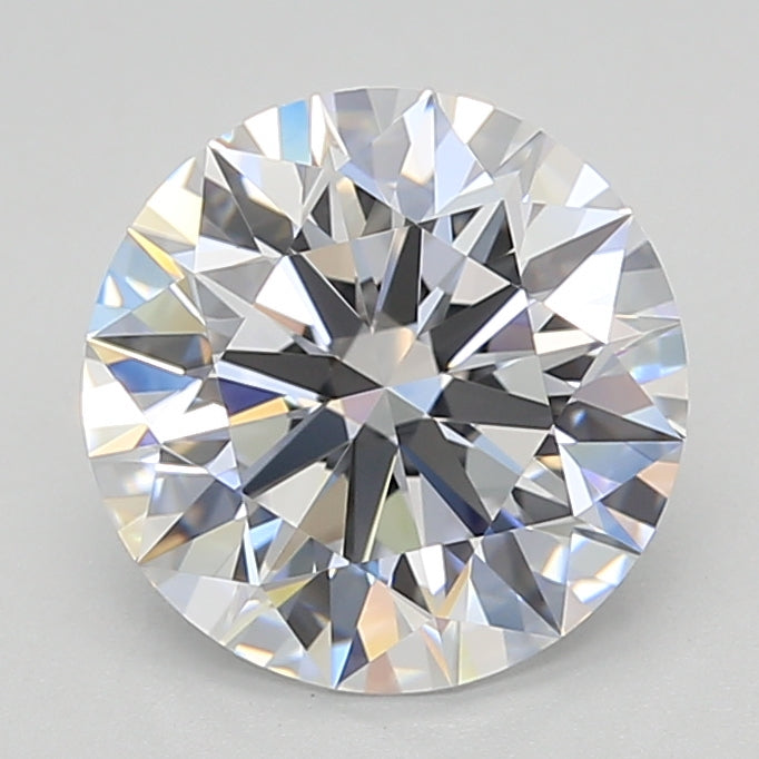 2.46 Carat Round Shaped, Excellent Cut, D Color, VVS1 Clarity, GIA Certified Lab Grown Diamond