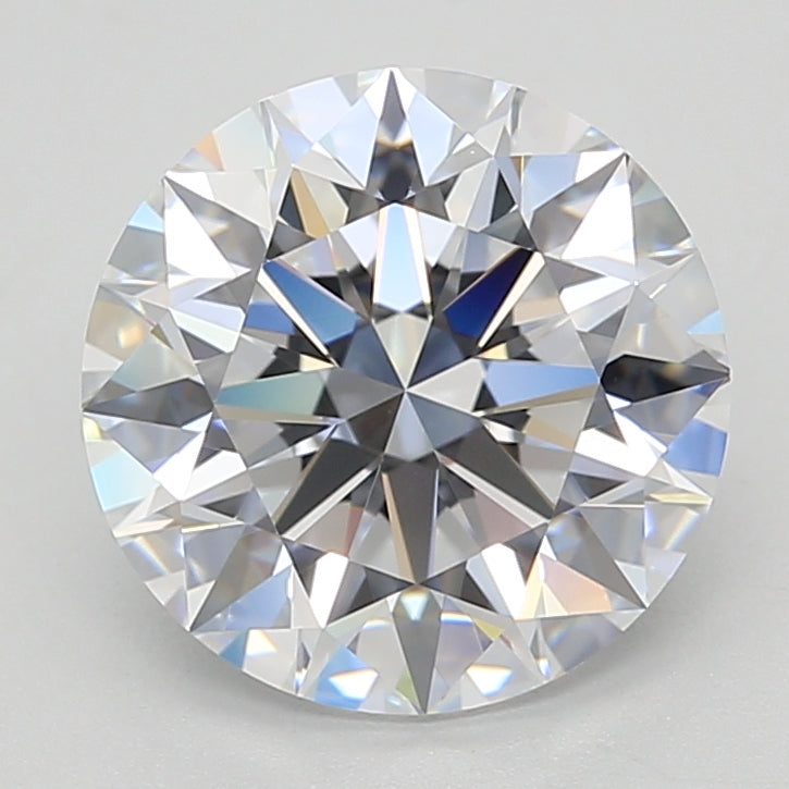 3.29 Carat Round Shaped, Excellent Cut, D Color, VVS1 Clarity, GIA Certified Lab Grown Diamond