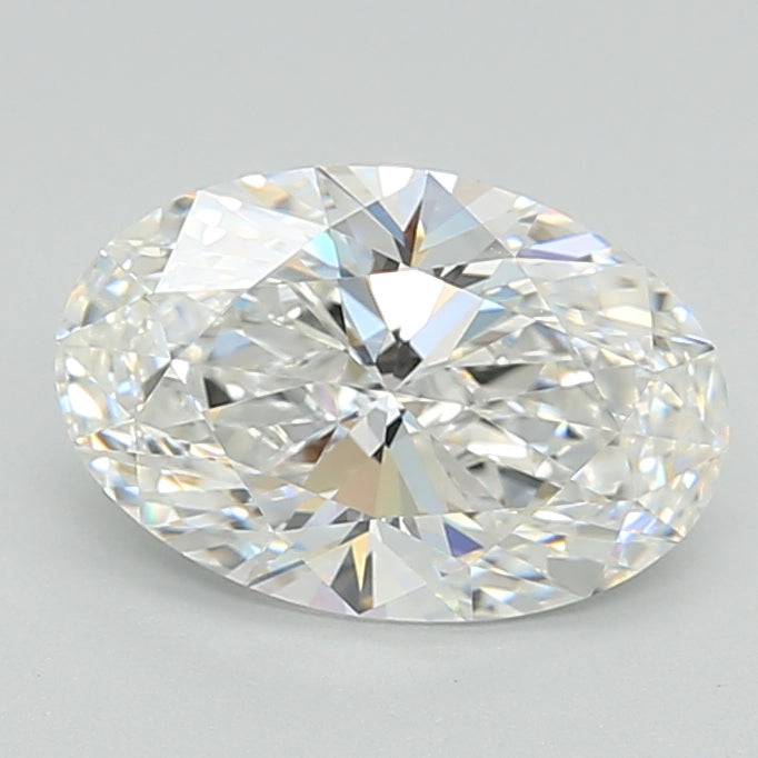 2.54 Carat Oval Shaped, Excellent Cut, F Color, IF Clarity, GIA Certified Lab Grown Diamond