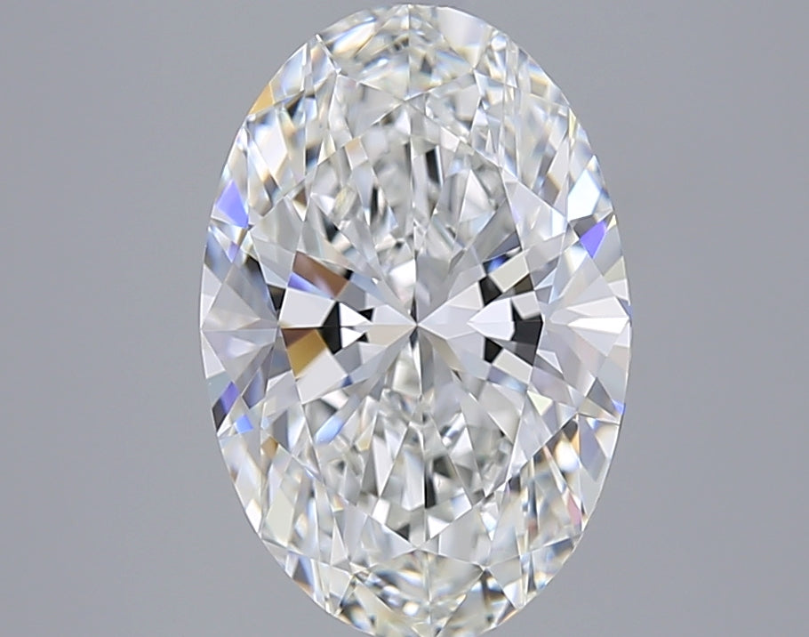 3.03 Carat Oval Shaped, Ideal Cut, E Color, VVS2 Clarity, GIA Certified Lab Grown Diamond