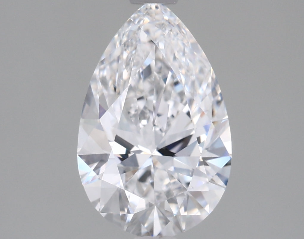 1.40 Carat Pear Shaped, Ideal Cut, D Color, VS2 Clarity, IGI Certified Lab Grown Diamond