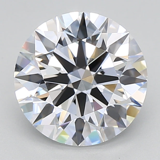 2.48 Carat Round Shaped, Excellent Cut, D Color, VVS1 Clarity, GIA Certified Lab Grown Diamond