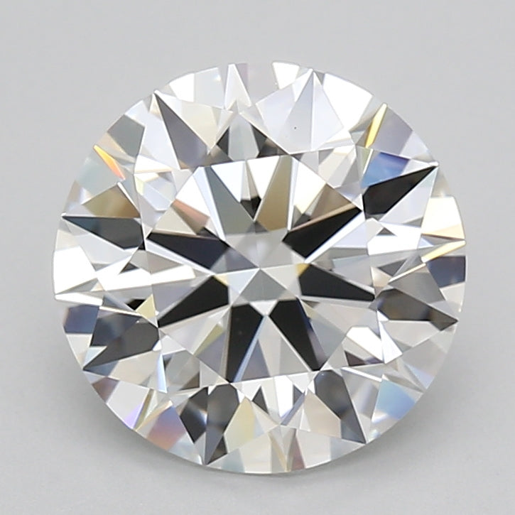 3.83 Carat Round Shaped, Excellent Cut, E Color, VVS1 Clarity, GIA Certified Lab Grown Diamond