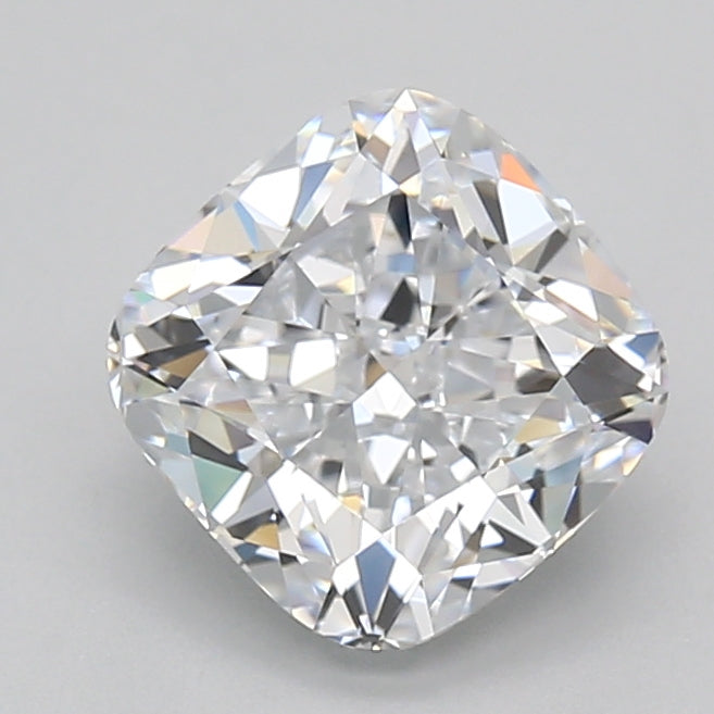 2.68 Carat Cushion Shaped, Ideal Cut, D Color, VVS1 Clarity, GIA Certified Lab Grown Diamond