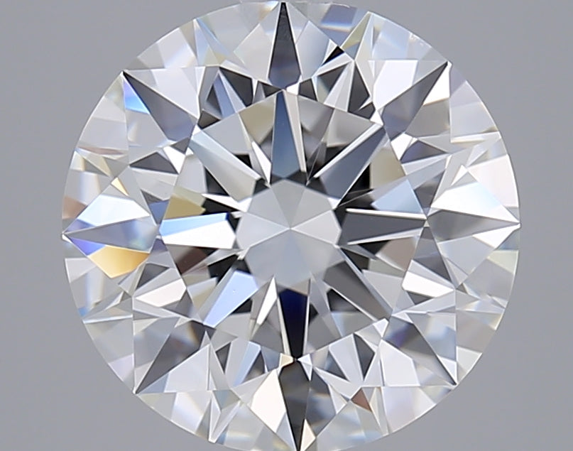 3.54 Carat Round Shaped, Excellent Cut, F Color, VVS2 Clarity, GIA Certified Lab Grown Diamond
