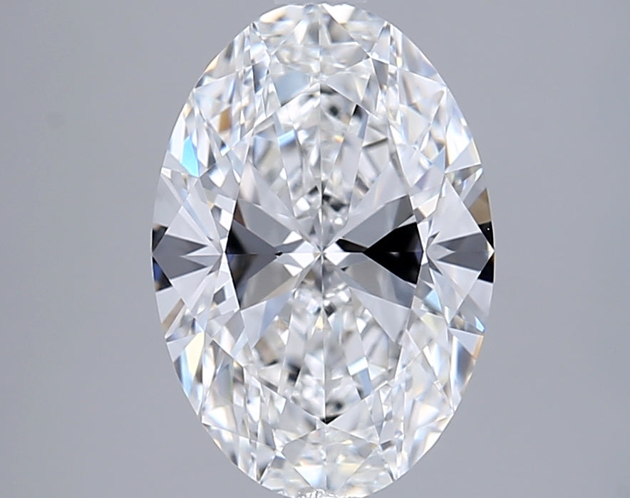 2.82 Carat Oval Shaped, Ideal Cut, E Color, VVS1 Clarity, GIA Certified Lab Grown Diamond