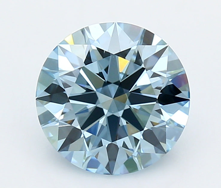 2.60 Carat Round Shaped, Ideal Cut, VS1 Clarity, IGI Certified Lab Grown Diamond