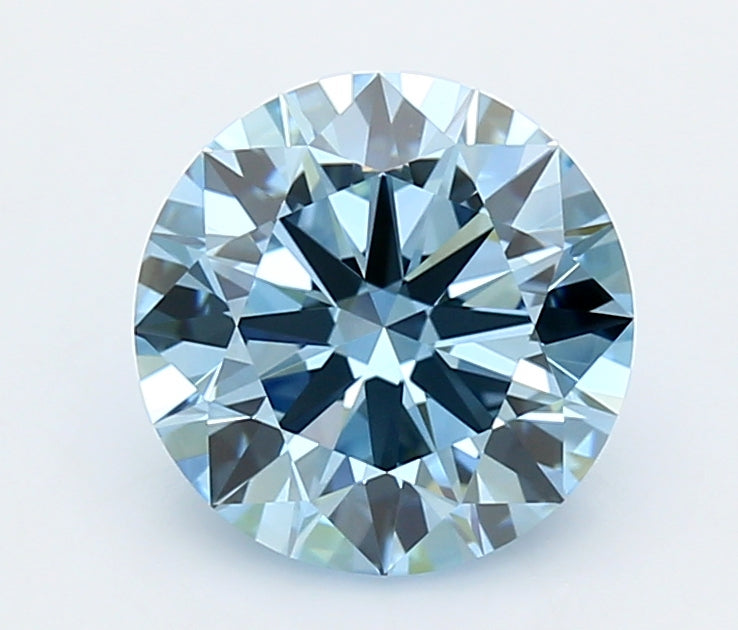 2.50 Carat Round Shaped, Ideal Cut, VVS2 Clarity, IGI Certified Lab Grown Diamond