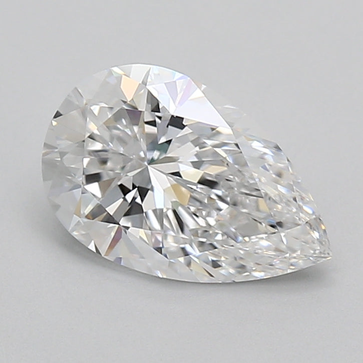 2.00 Carat Pear Shaped, Ideal Cut, D Color, VVS1 Clarity, GIA Certified Lab Grown Diamond