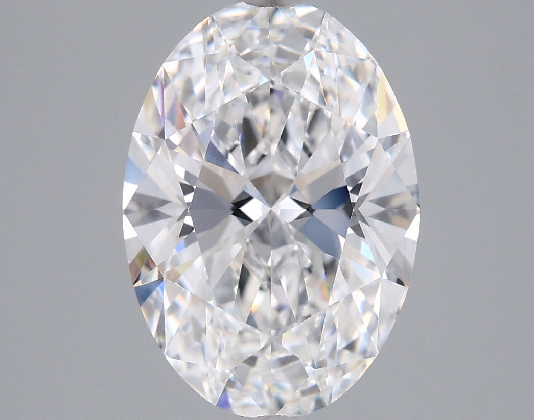 2.32 Carat Oval Shaped, Ideal Cut, D Color, FL Clarity, IGI Certified Lab Grown Diamond