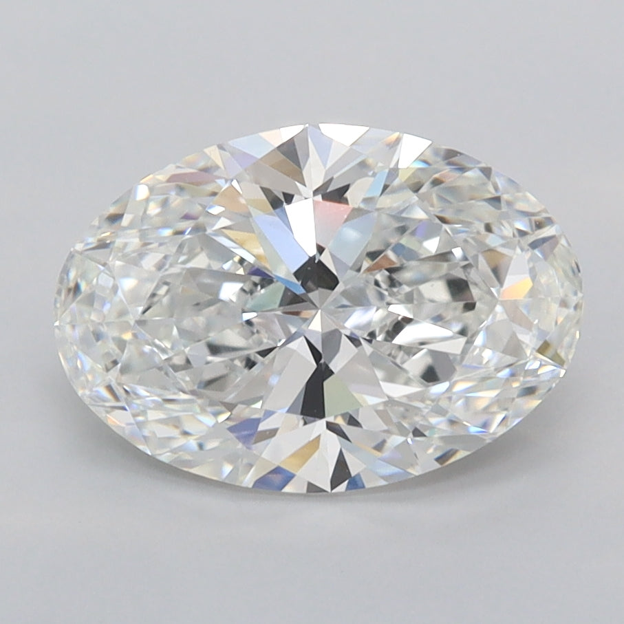 2.08 Carat Oval Shaped, Ideal Cut, E Color, FL Clarity, IGI Certified Lab Grown Diamond