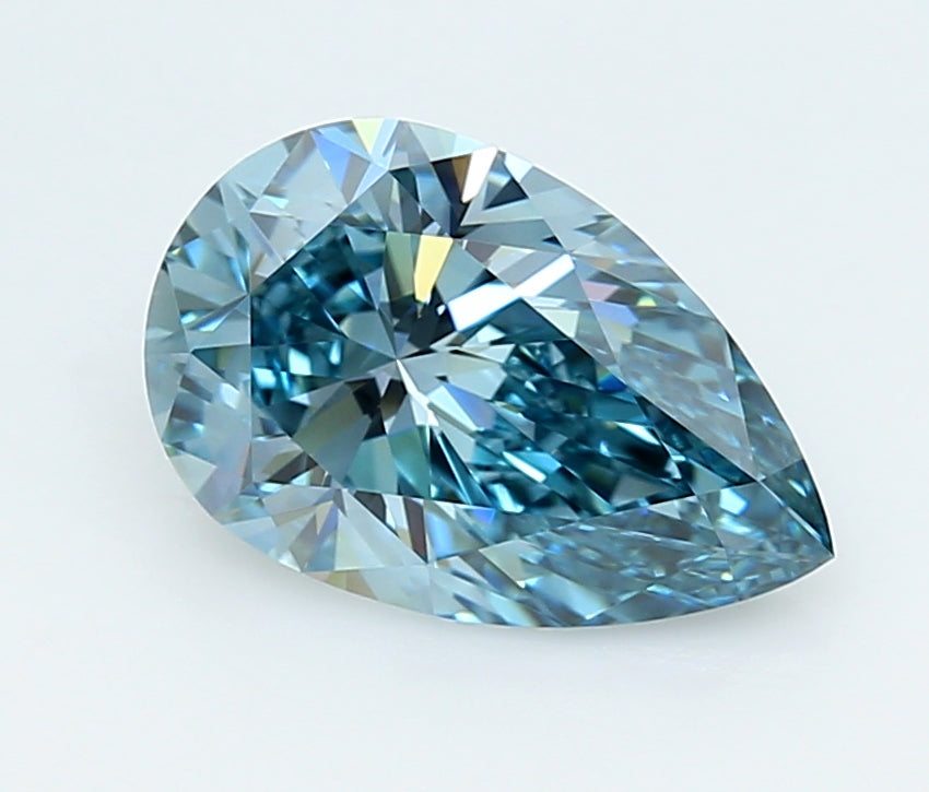 3.01 Carat Pear Shaped, Ideal Cut, VVS2 Clarity, IGI Certified Lab Grown Diamond