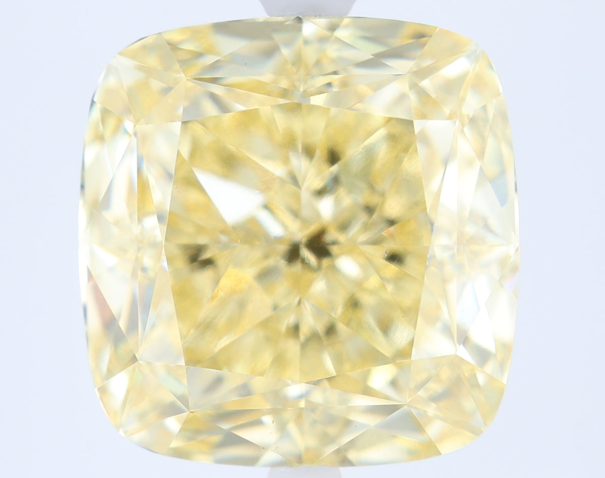 5.18 Carat Cushion Shaped, Ideal Cut, VVS2 Clarity, IGI Certified Lab Grown Diamond