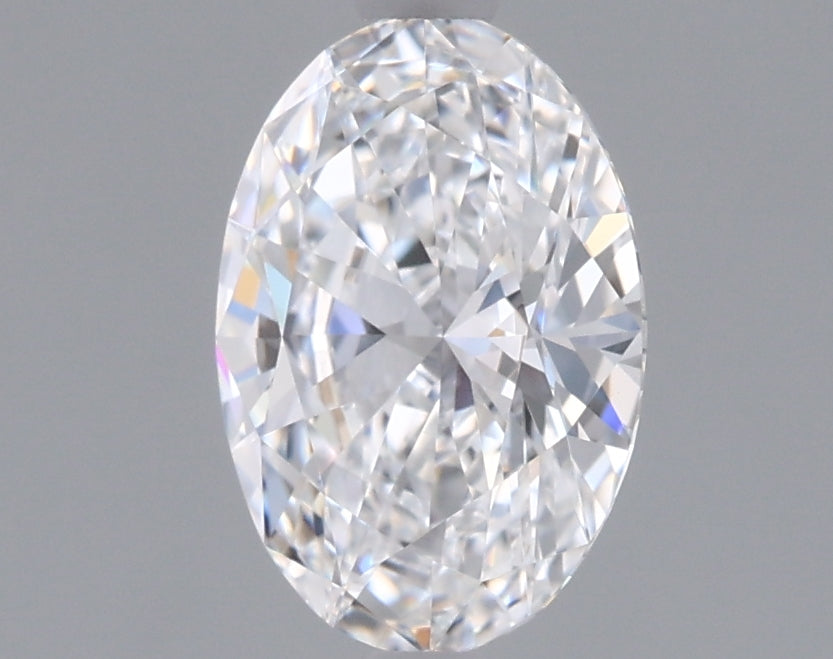 1.07 Carat Oval Shaped, Ideal Cut, D Color, VVS2 Clarity, IGI Certified Lab Grown Diamond