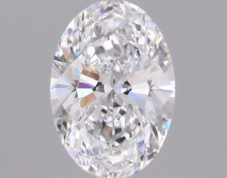 1.06 Carat Oval Shaped, Ideal Cut, D Color, VVS1 Clarity, IGI Certified Lab Grown Diamond