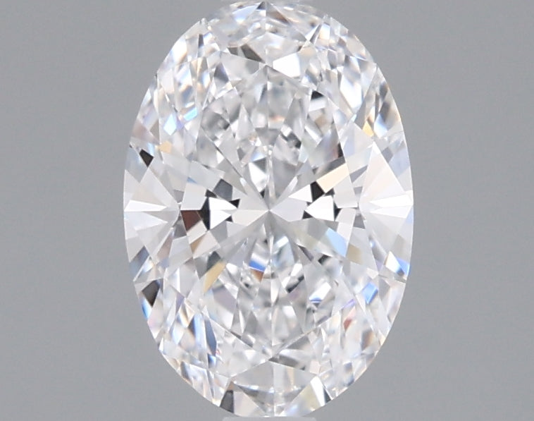 1.09 Carat Oval Shaped, Ideal Cut, D Color, VVS1 Clarity, IGI Certified Lab Grown Diamond