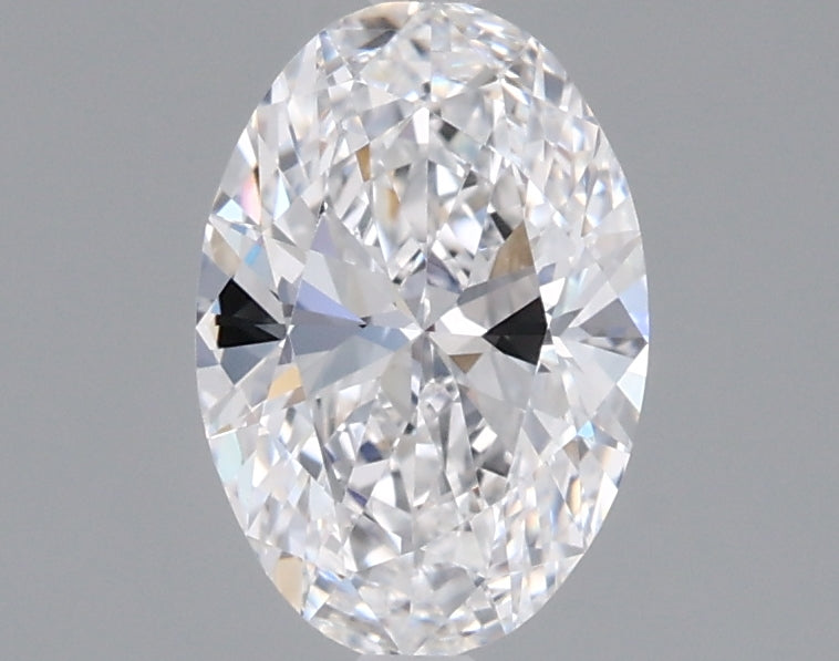 1.06 Carat Oval Shaped, Ideal Cut, D Color, VVS2 Clarity, IGI Certified Lab Grown Diamond