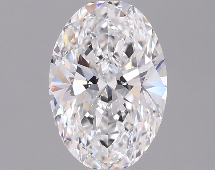 1.04 Carat Oval Shaped, Ideal Cut, D Color, VVS2 Clarity, IGI Certified Lab Grown Diamond