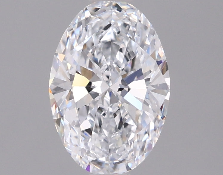 1.07 Carat Oval Shaped, Ideal Cut, D Color, VVS1 Clarity, IGI Certified Lab Grown Diamond