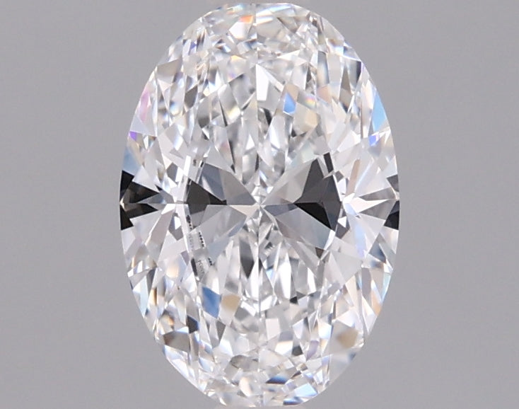 1.07 Carat Oval Shaped, Ideal Cut, D Color, VVS1 Clarity, IGI Certified Lab Grown Diamond