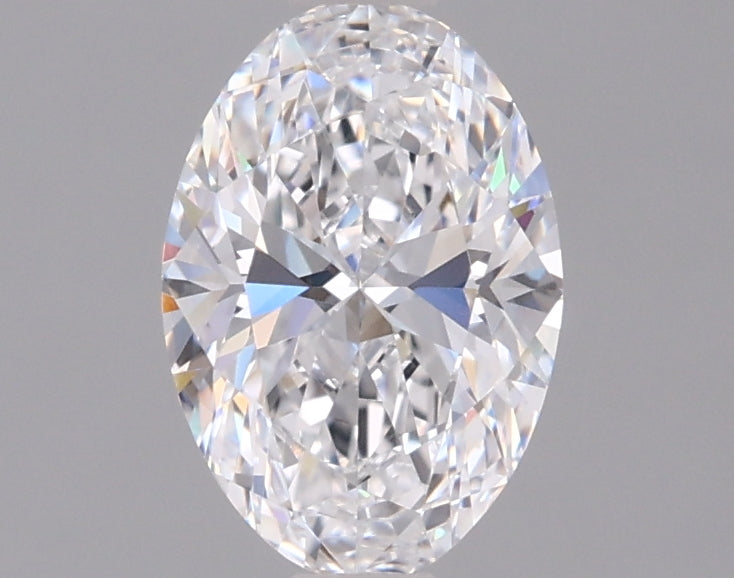 1.04 Carat Oval Shaped, Ideal Cut, D Color, VVS2 Clarity, IGI Certified Lab Grown Diamond