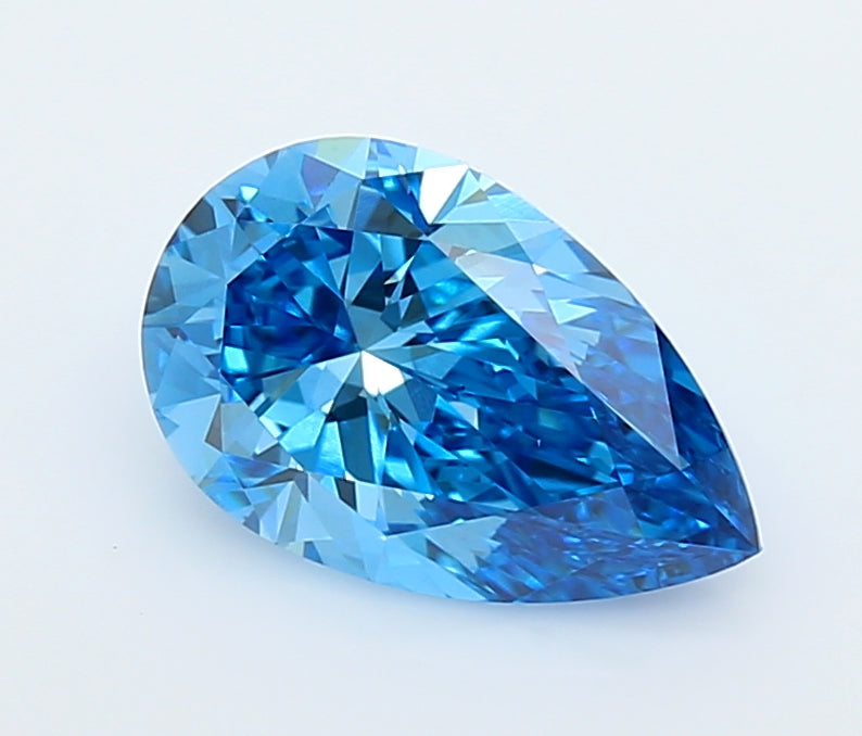 1.72 Carat Pear Shaped, Ideal Cut, VS1 Clarity, IGI Certified Lab Grown Diamond
