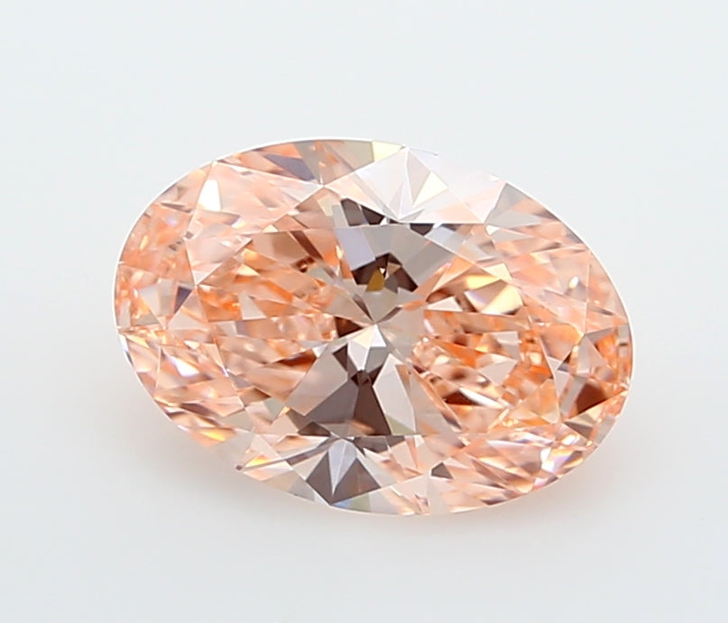1.54 Carat Oval Shaped, Ideal Cut, VVS2 Clarity, IGI Certified Lab Grown Diamond