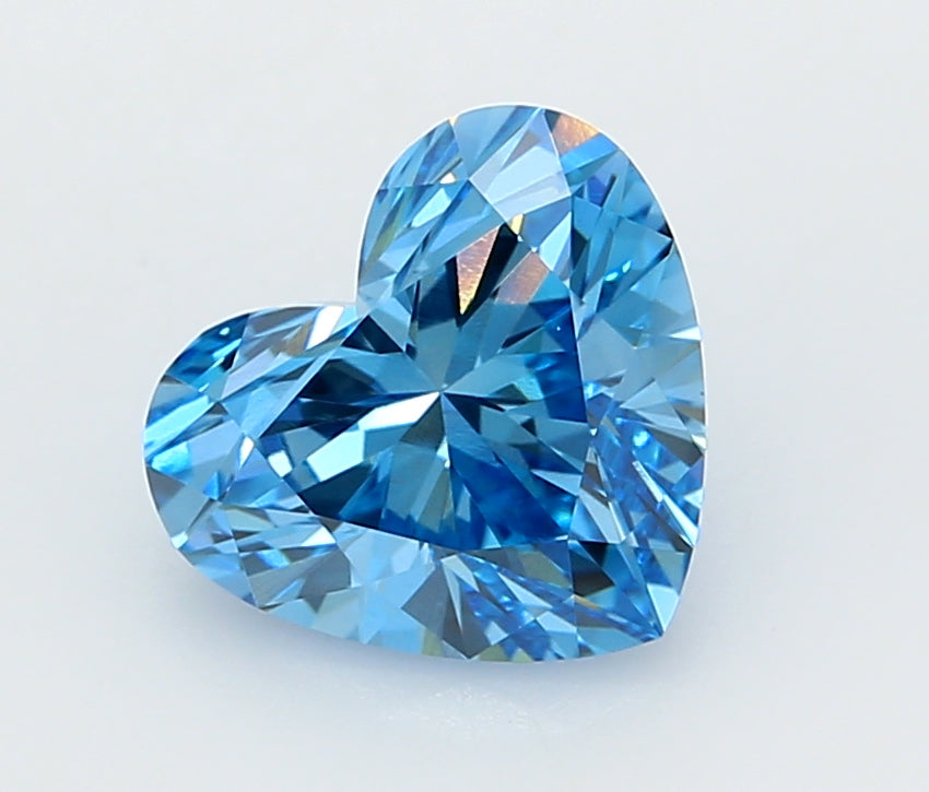 2.02 Carat Heart Shaped, Ideal Cut, VVS2 Clarity, IGI Certified Lab Grown Diamond