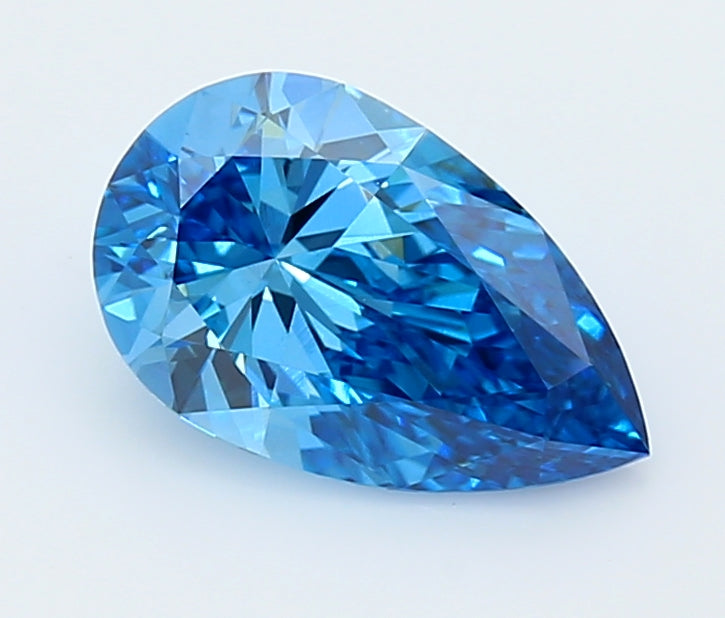 1.54 Carat Pear Shaped, Ideal Cut, VVS2 Clarity, IGI Certified Lab Grown Diamond