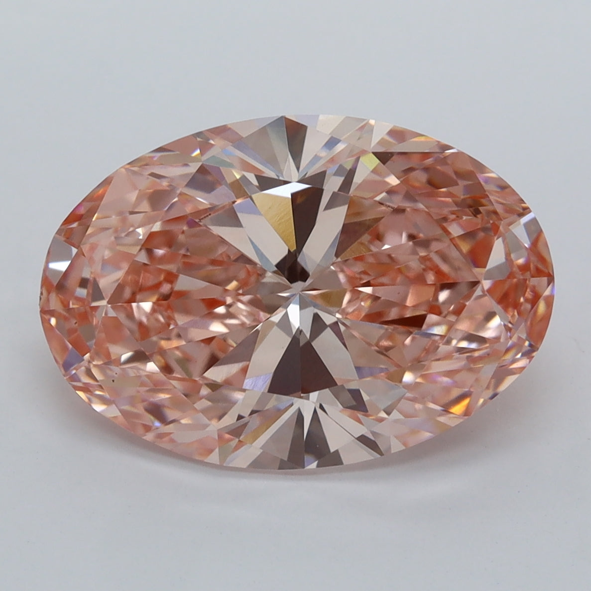 5.03 Carat Oval Shaped, Ideal Cut, VVS2 Clarity, IGI Certified Lab Grown Diamond