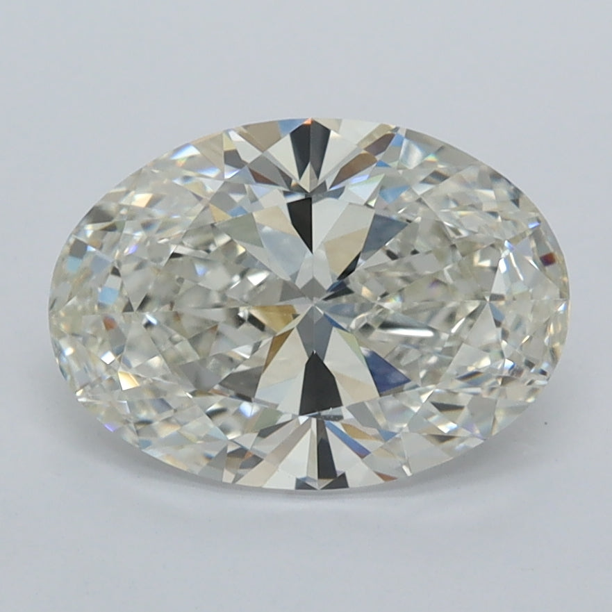 2.04 Carat Oval Shaped, Ideal Cut, G Color, VVS2 Clarity, IGI Certified Lab Grown Diamond
