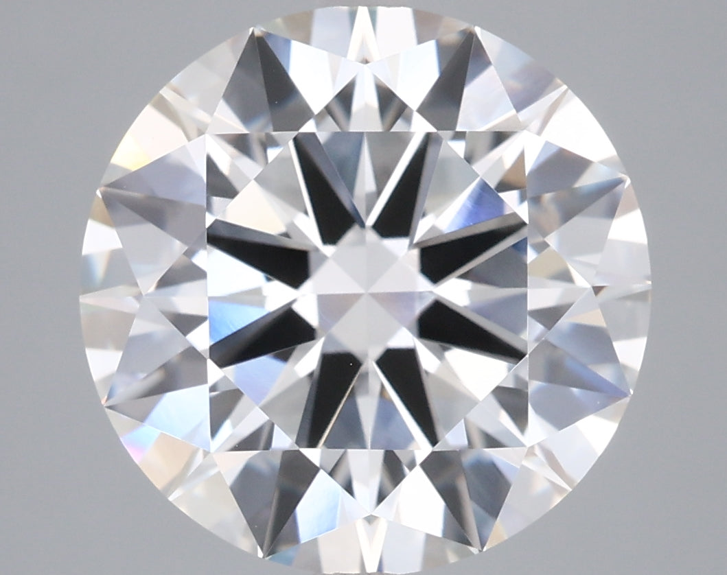 5.00 Carat Round Shaped, Ideal Cut, F Color, VVS2 Clarity, IGI Certified Lab Grown Diamond