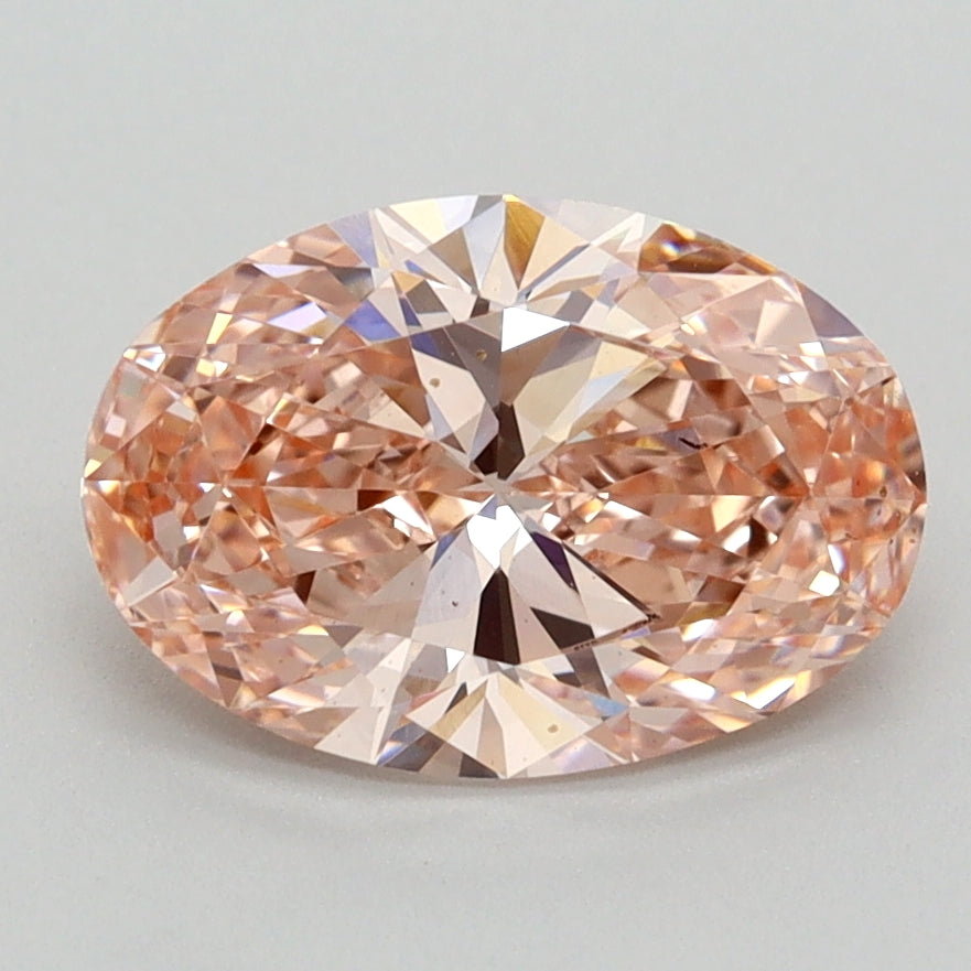 1.96 Carat Oval Shaped, Ideal Cut, VVS2 Clarity, IGI Certified Lab Grown Diamond