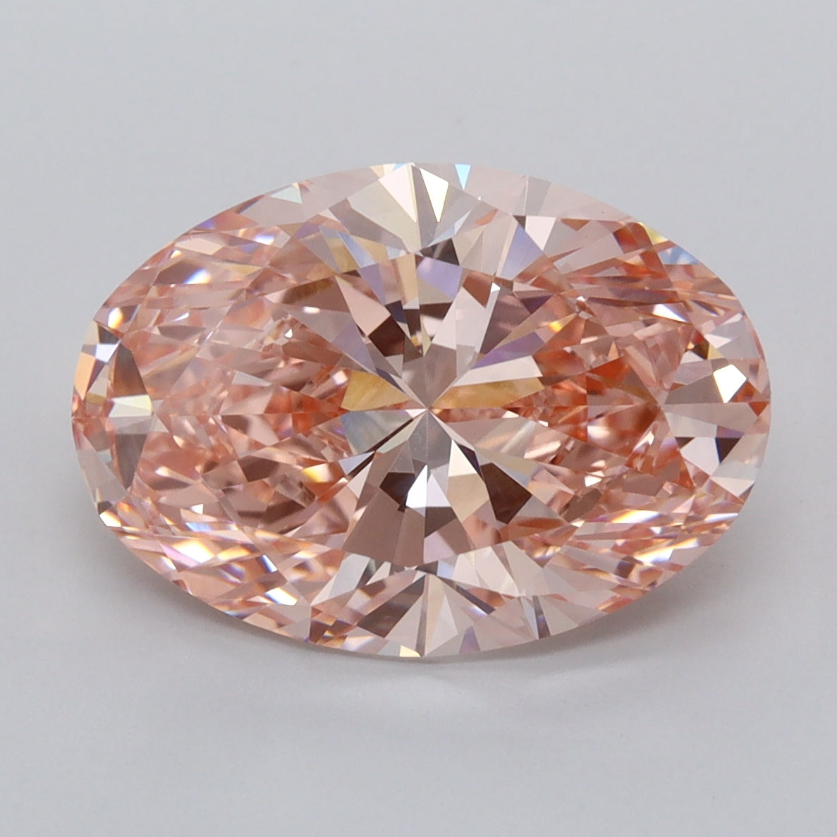 4.98 Carat Oval Shaped, Excellent Cut, VVS2 Clarity, IGI Certified Lab Grown Diamond