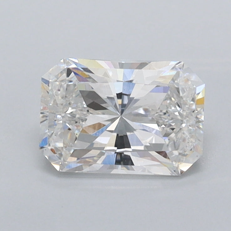 0.94 Carat Radiant Shaped, Ideal Cut, E Color, VS1 Clarity, IGI Certified Lab Grown Diamond