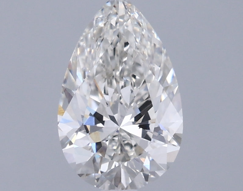 1.01 Carat Pear Shaped, Excellent Cut, G Color, VVS2 Clarity, IGI Certified Lab Grown Diamond