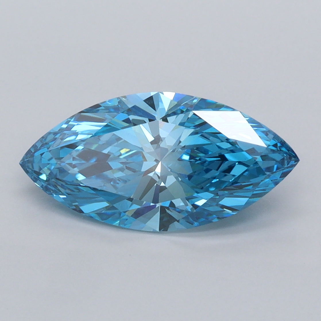 1.98 Carat Marquise Shaped, Ideal Cut, VVS2 Clarity, IGI Certified Lab Grown Diamond