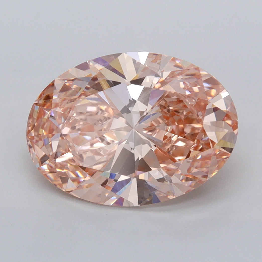 2.99 Carat Oval Shaped, Ideal Cut, VVS1 Clarity, IGI Certified Lab Grown Diamond