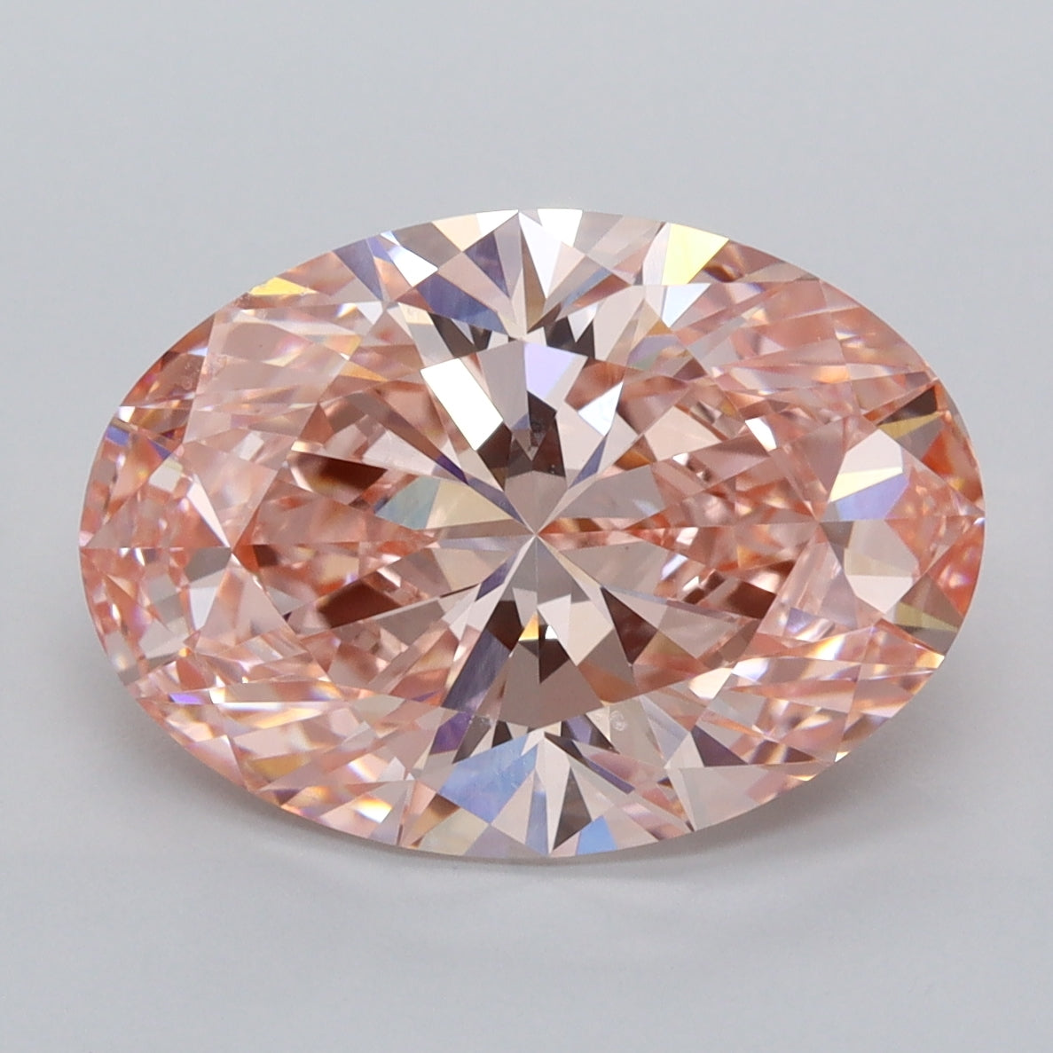 5.04 Carat Oval Shaped, Ideal Cut, VVS2 Clarity, IGI Certified Lab Grown Diamond